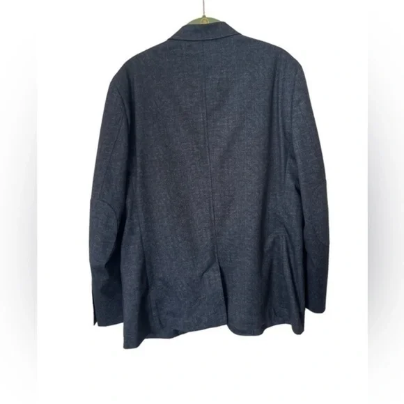 Ben Sherman Plectrum Sport Coat Jacket Flecked Dark Blue R40